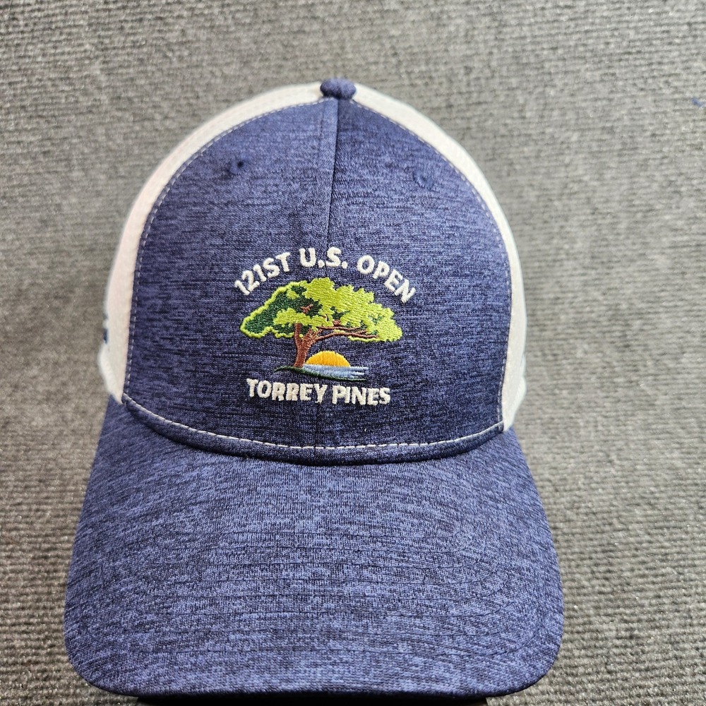 US Open Golf New Era Hat  L/XL 121st Tournament‎ Torrey Pines Flex Cap USA